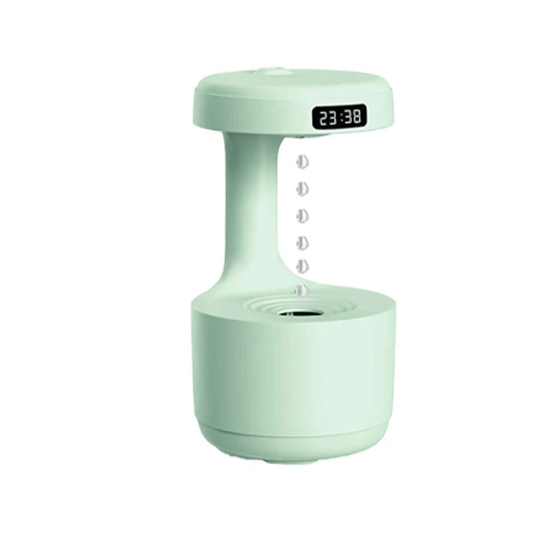 Air Humidifier Anti-gravity with digital clock